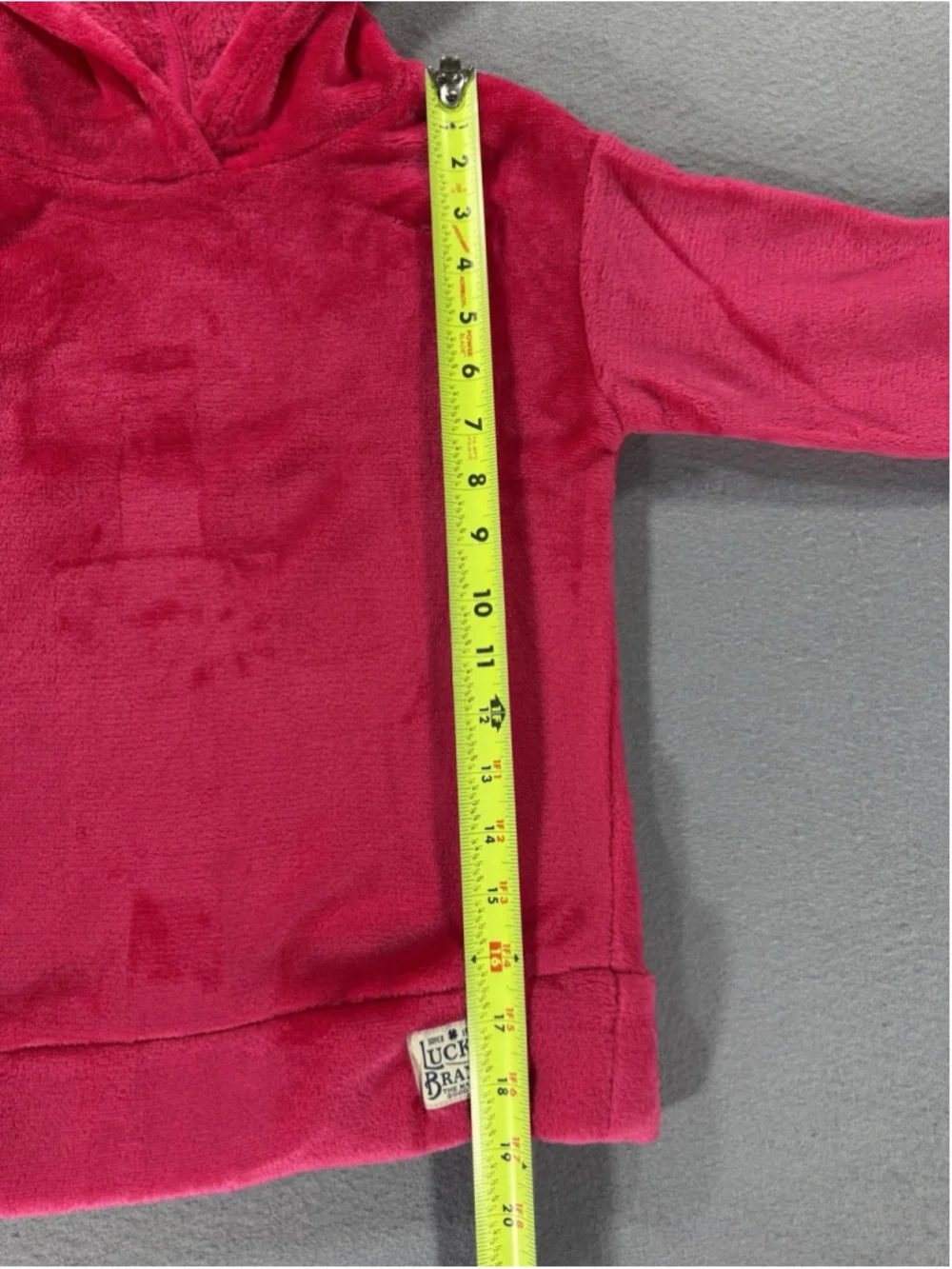 Lucky Brand Girls Fleece Hoodie & Leggings Set Size S 7/8 Pink Black Butterfly